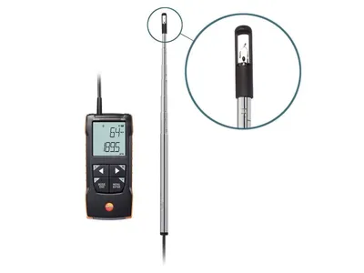 Testo 425 - Digitálny anemometer so sondou sonda do 820 mm